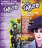 Taboo on broadway flyers set of 4